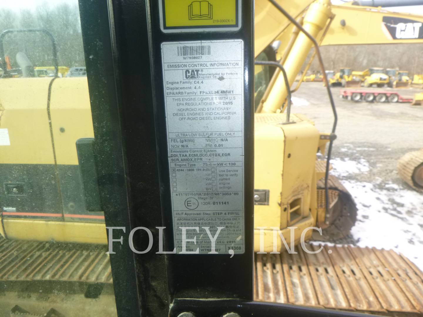 Caterpillar 325FLCR, Crawler Excavator, 6435 hours, S/N: XAA00348, 2016 - Image 8
