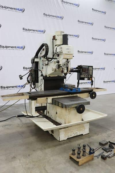 Fryer #MB-15, CNC bed mill, Fagor Control, 50" X, 25" Y, 24" Z, 4500 RPM, 15" x 67" table, Cat 40 - Image 3
