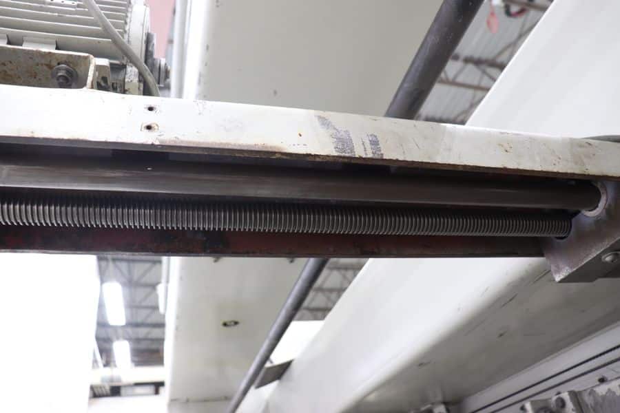 1/4" x 10' Durma #DHGM-3006, CNC plate shear, 36" back gauge, 58" squaring arm, foot pedal, 2002 - Image 8