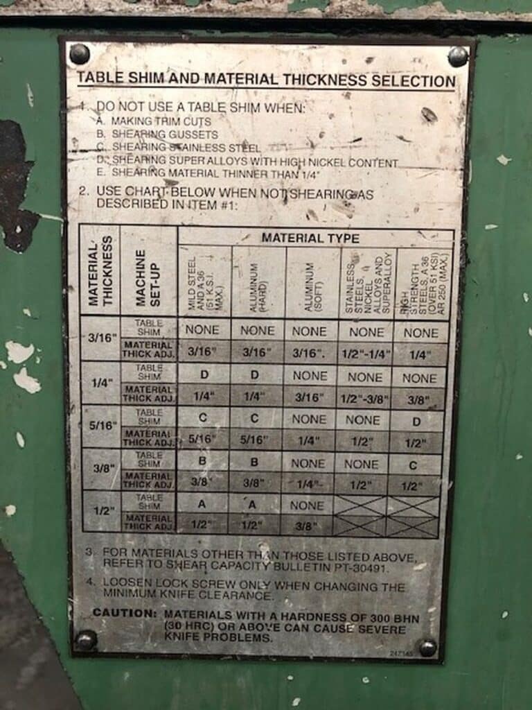 1/2" x 20' Cincinnati #4SE20, hydraulic shear, 60" powered back gauge, 23 hold downs, 1998 - Image 5