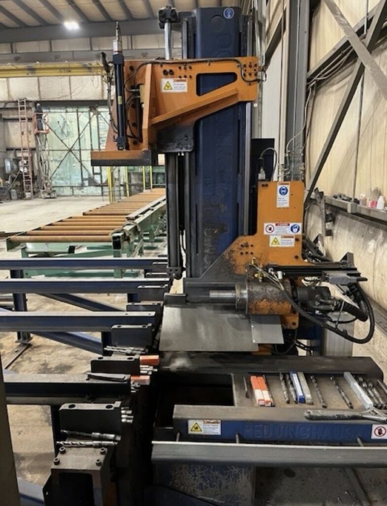 Peddinghaus #Ocean-Avenger-MDL-1000-1B, CNC beam drill line, 40" x 60' beam capacity, 13" stroke, 2009 - Image 3
