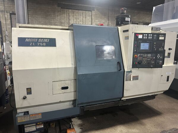 Mori Seiki #ZL-250-MC/600, 6-Axis, MSC-501 CNC, 27.6" swing, 15.4" max turning, 2.9" bar, 3500 RPM, 18 live - Image 1