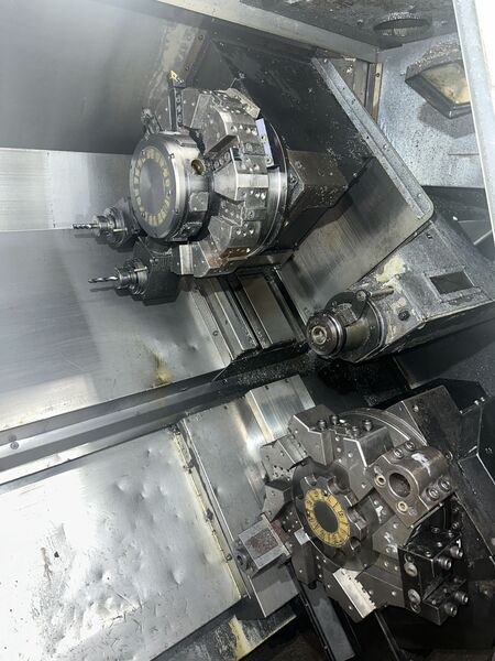 Mori Seiki #ZL-250-MC/600, 6-Axis, MSC-501 CNC, 27.6" swing, 15.4" max turning, 2.9" bar, 3500 RPM, 18 live - Image 5