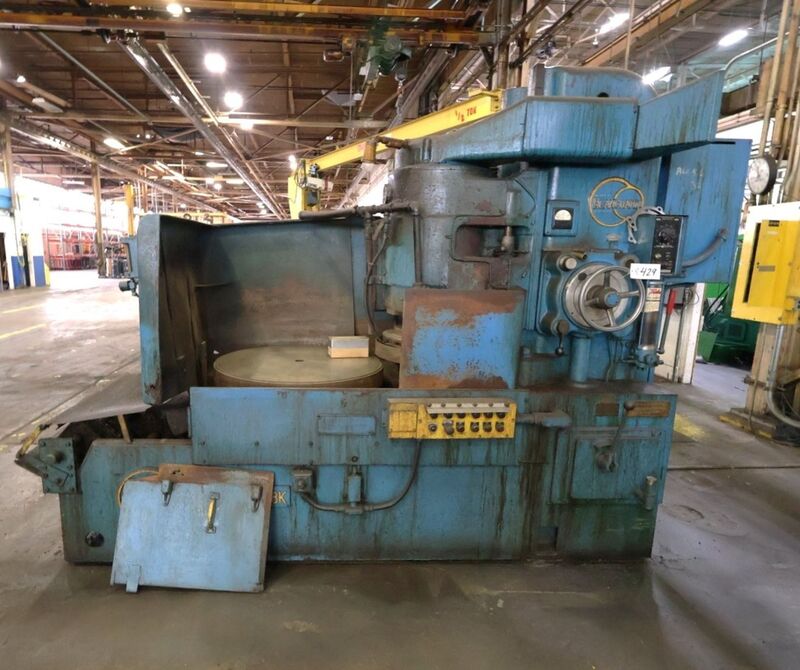 Blanchard #18K-36, vertical spindle rotary surface grinder, 36" EMC w/neutrofier, segmented grinding wheel - Image 1