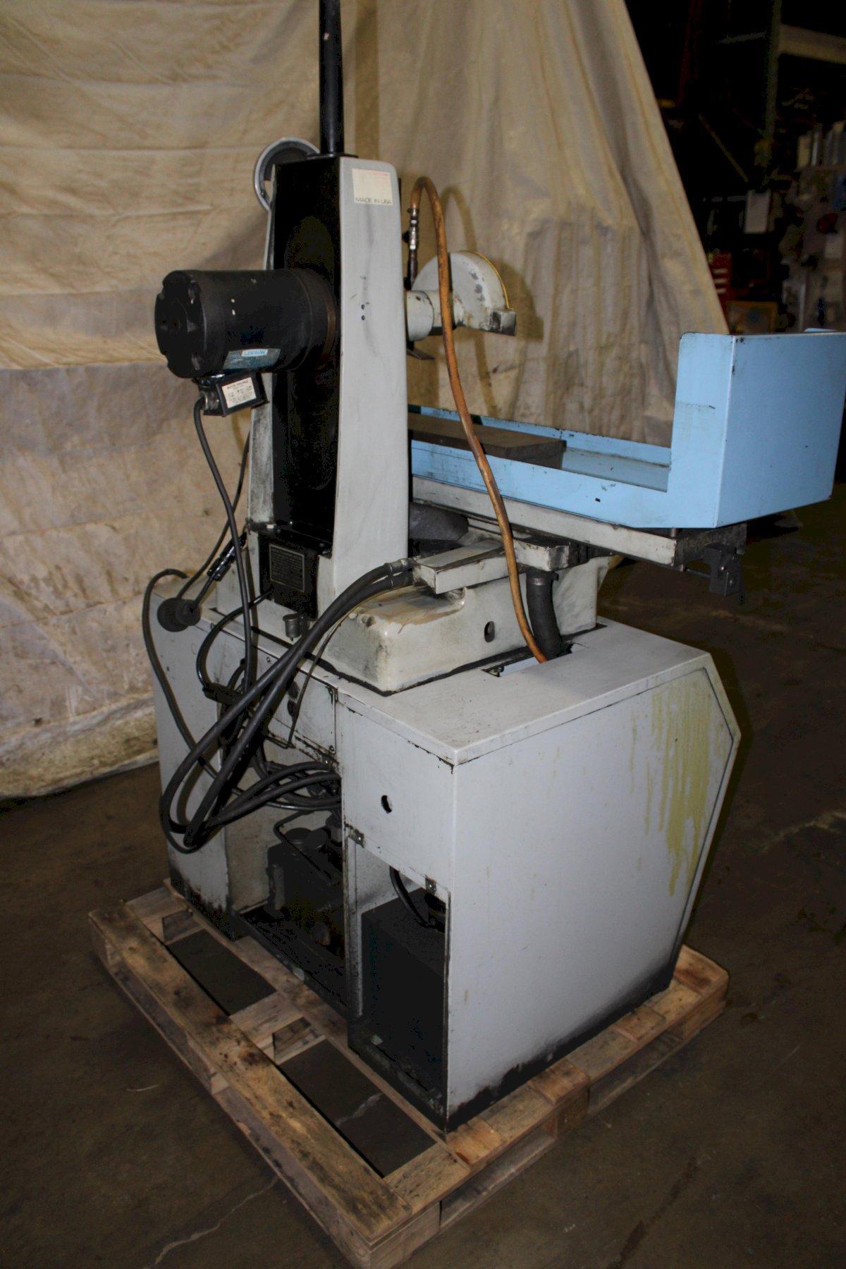 6" x 18" Harig, surface grinder, 8" x 1.25" x 1.25" wheel, hydraulic table, manual down feed, coolant - Image 5