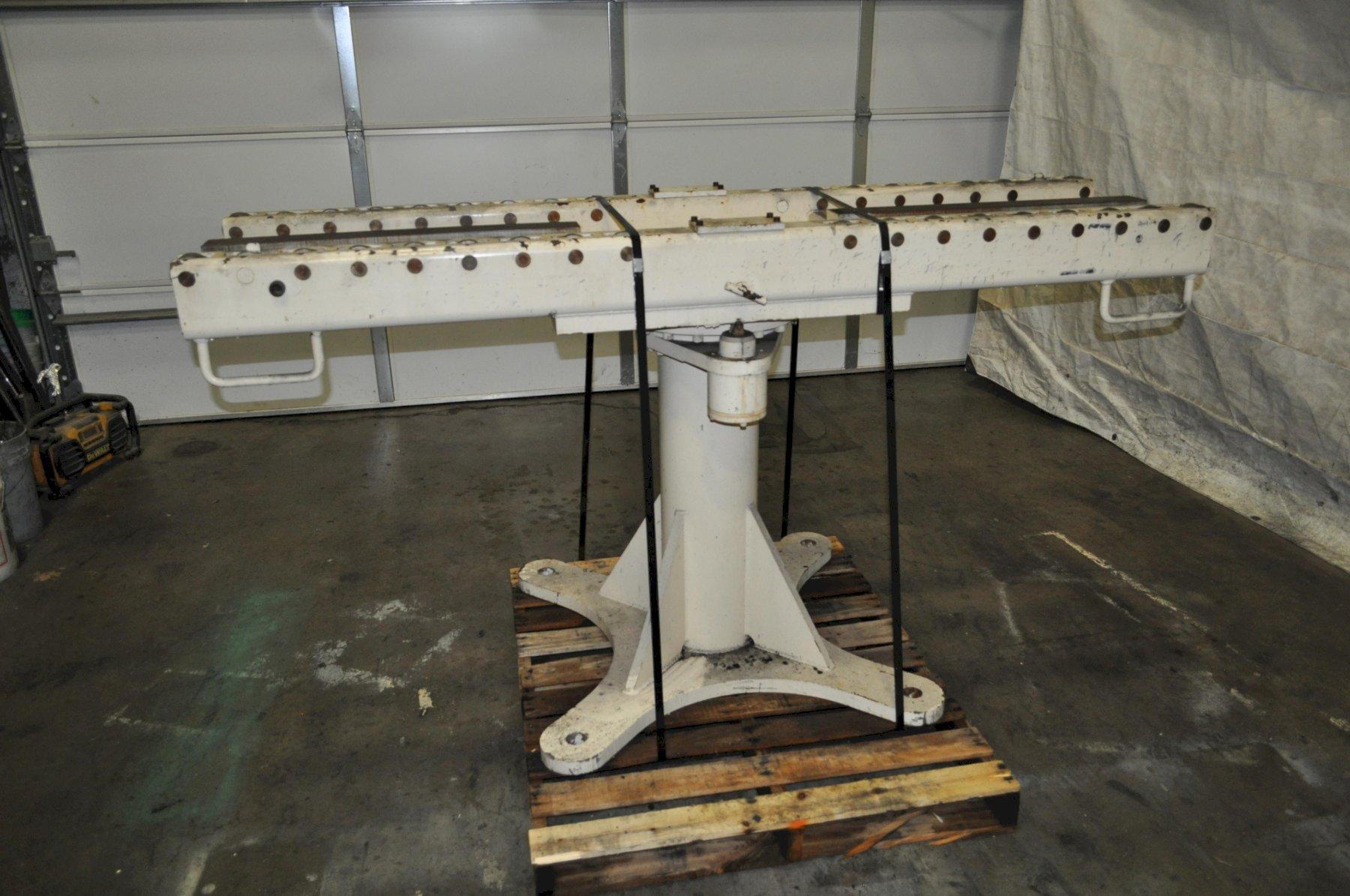 5000 lb. Minster #MDT5-54C, die transfer table, 84" L x 23" W, roller bearing top, 43" passline - Image 6