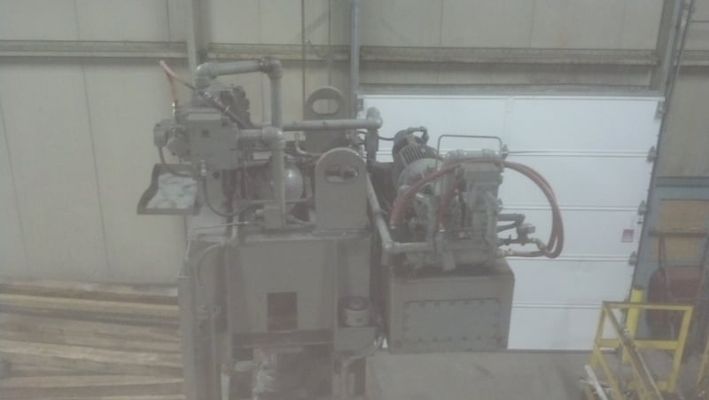 150 Ton, Dake, 48" x 38", 35" daylight, 15" stroke, 4-post, down-acting, AB PLC, 20 HP, #2346 - Image 5