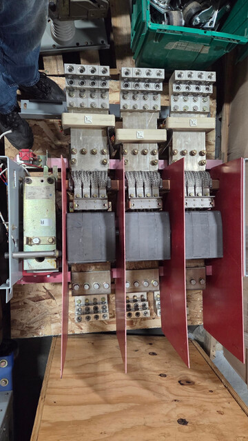 Westinghouse, Size 9 FVNR, Open, 120 coil, Cat No A201K9CJZ1, 2500 amp rated - Image 3