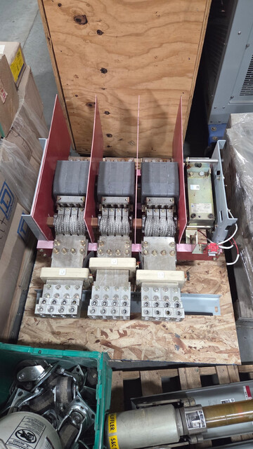 Westinghouse, Size 9 FVNR, Open, 120 coil, Cat No A201K9CJZ1, 2500 amp rated - Image 4