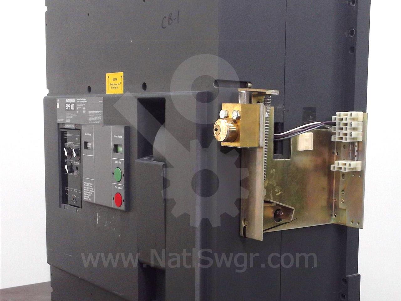 4000 Amps WH Spb-100 Mo/bi (spb100) Pow-r Trip 7, 4000 Amps Rp, 4000 Amps Ct, 120 Volts AC Shunt Trip, Aux - Image 6