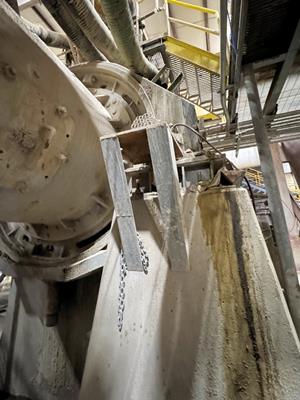 5' x 7' Hardinge, Magnetic Regrind Ball Mill, w/ motor - Image 8