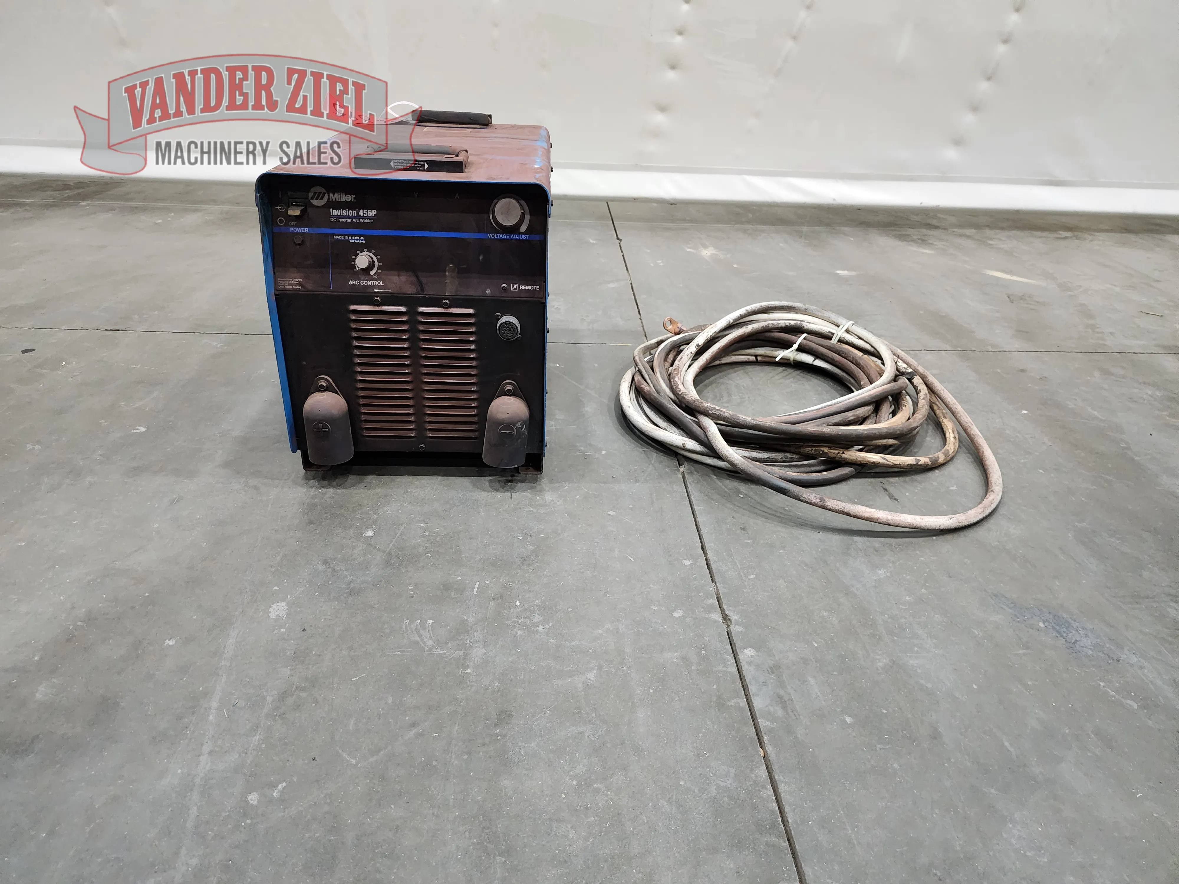 50.8/27.8 Amps, Miller #Invision-456P, DC Inverter Arc Welder, 230/460 Volts - Image 1