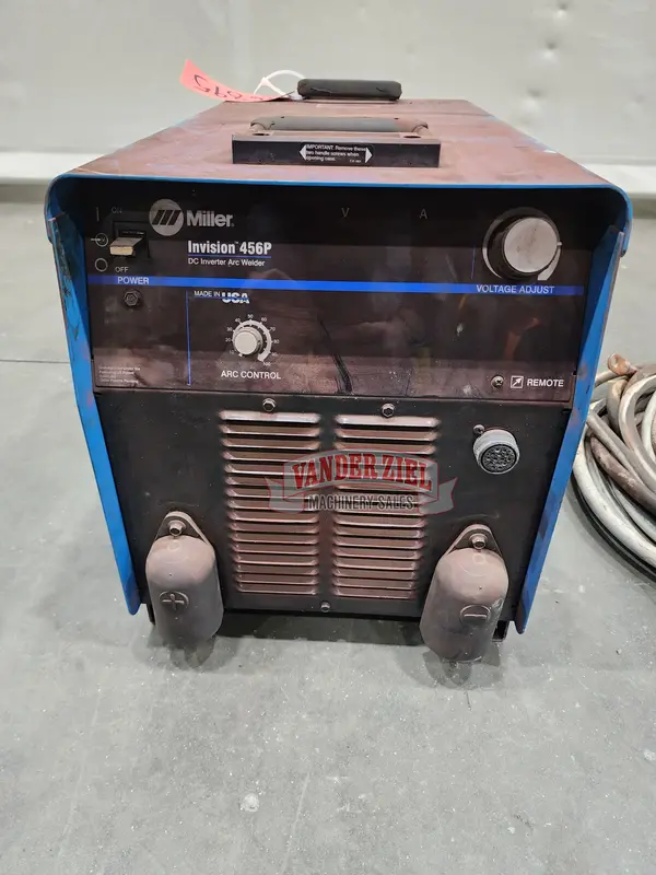 50.8/27.8 Amps, Miller #Invision-456P, DC Inverter Arc Welder, 230/460 Volts - Image 6