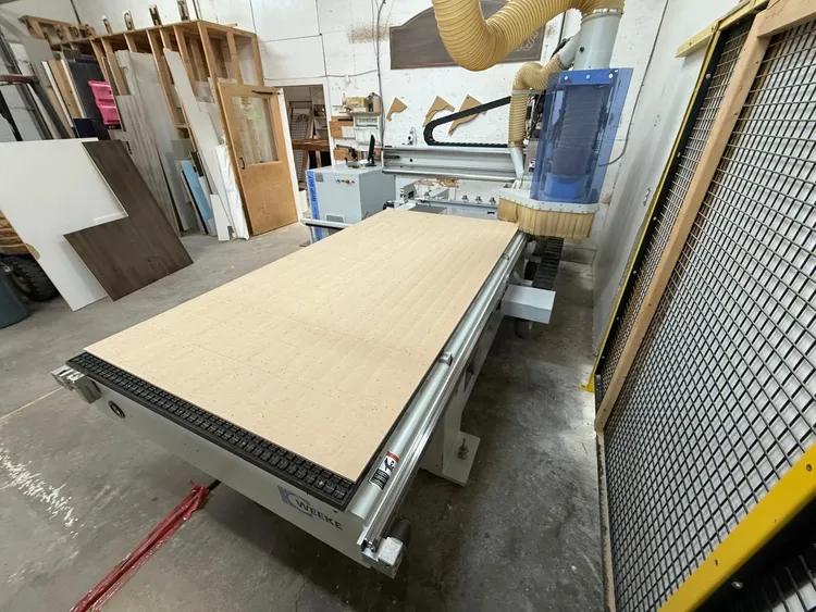 Homag #BHP-007, Flat Table CNC Machine, 24000 RPM, vacuum table, 12 HP, 2011 - Image 3