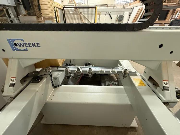 Homag #BHP-007, Flat Table CNC Machine, 24000 RPM, vacuum table, 12 HP, 2011 - Image 10