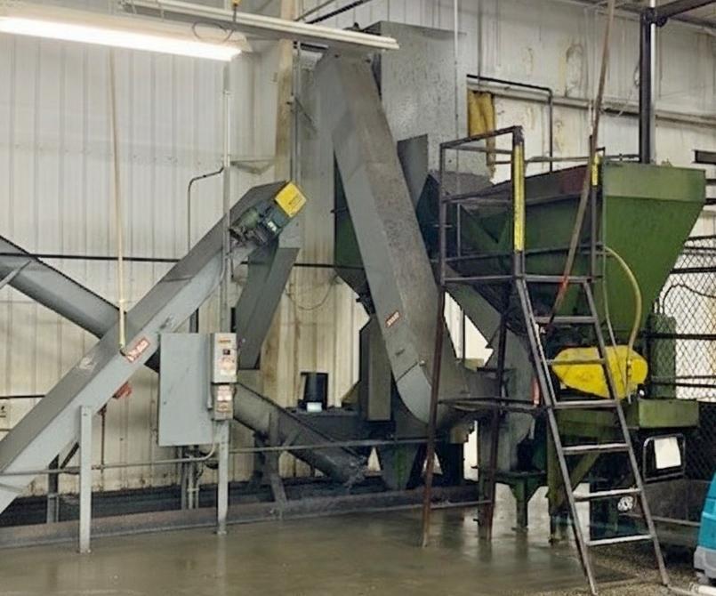 Prab, chip processing system wit, wringer & separator, 1999 - Image 1