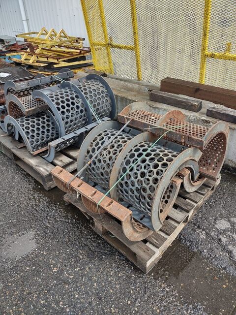 Vecoplan #RG-62/125, single sdhaft shredder, square, reversible knives, 24.4" dia. x 49.2" length rotor - Image 9