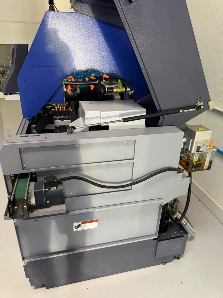 Star #SB-20R type G, CNC Swiss type automatic lathe, Fanuc 0iTF Plus, Temca Steady 320 bar feeder, unused - Image 4