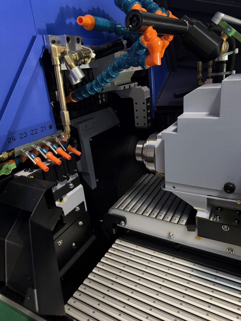Star #SB-20R type G, CNC Swiss type automatic lathe, Fanuc 0iTF Plus, Temca Steady 320 bar feeder, unused - Image 7