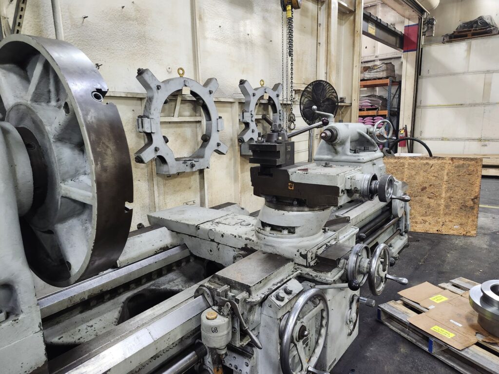 405" x 108" Monarch #32NN, lathe, steady rests, chuck, 1957 - Image 4