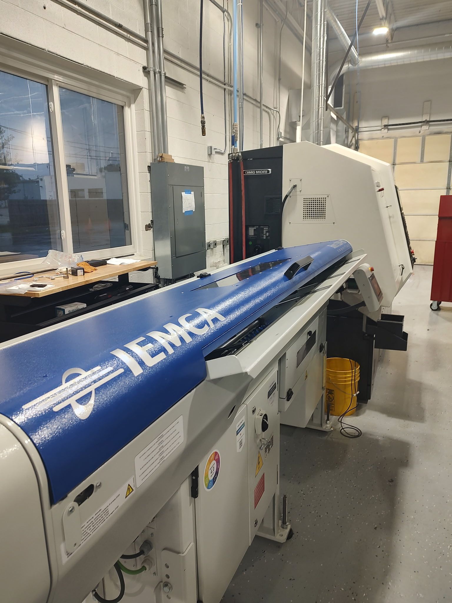 DMG, Mori #Sprint-32/8, Swiss Type CNC, 8 axis, 1.25" capacity, Fanuc 32i-B, 2 spindle, Iemca BOSS-388 - Image 3