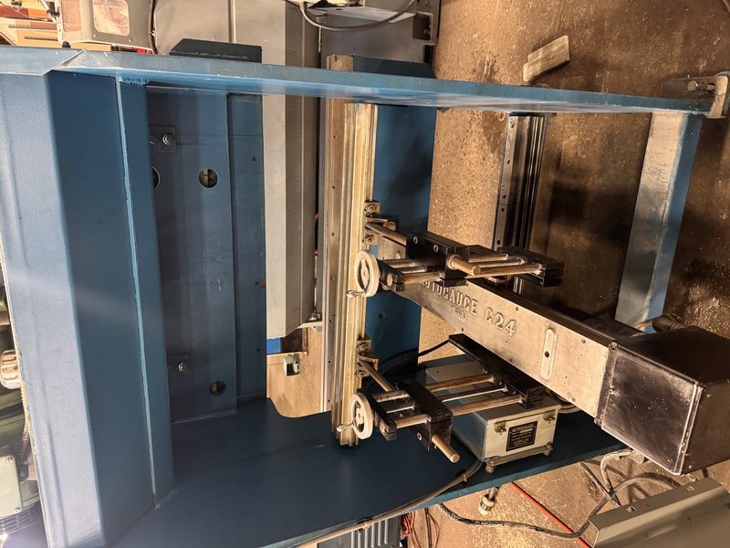 20 Ton, Allsteel #20-4, CNC Hydraulic Press Brake, 4' bed length, 38" between frames, 0' throat depth, 0-4" - Image 4