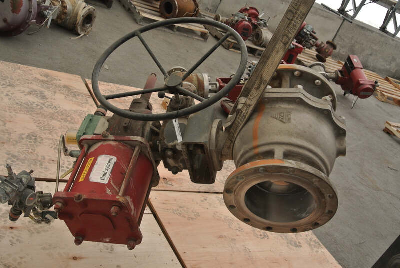 10" Modentic #MD-82, Class 150 Control Valve w/ Actuator & Position Indicator - Image 1