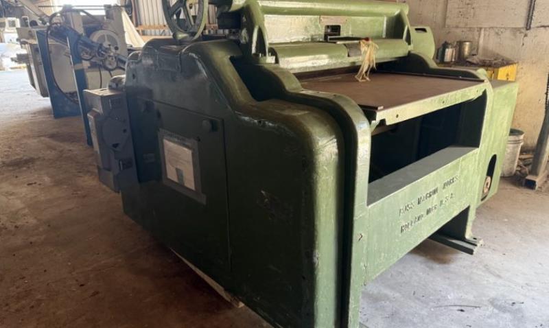 3 6" x 6" Buss #44, Single-Sided Planer, 8" max. manual opening, 40 HP direct drive single top head, 3600 RPM - Image 5
