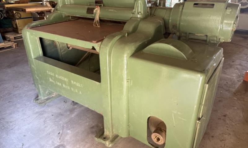 3 6" x 6" Buss #44, Single-Sided Planer, 8" max. manual opening, 40 HP direct drive single top head, 3600 RPM - Image 6