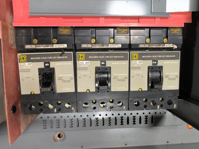 300 Amp. Square D 93635-302, HCM I-Line Panelboard, 120/208 VAC, 3PH, 4W, 18 Space - Image 8
