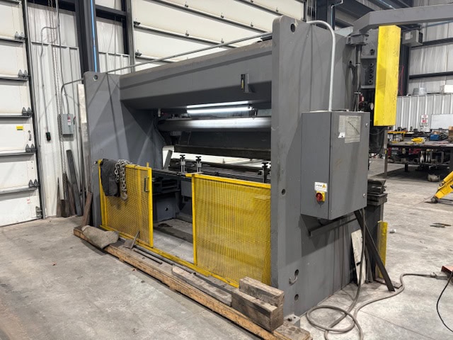 225 Ton, Primeline #APH-3709, Hydraulic Press Brake, 12' overall, 8.7" stroke, 2.75" adj., 20 HP, Elgo 8822 - Image 5