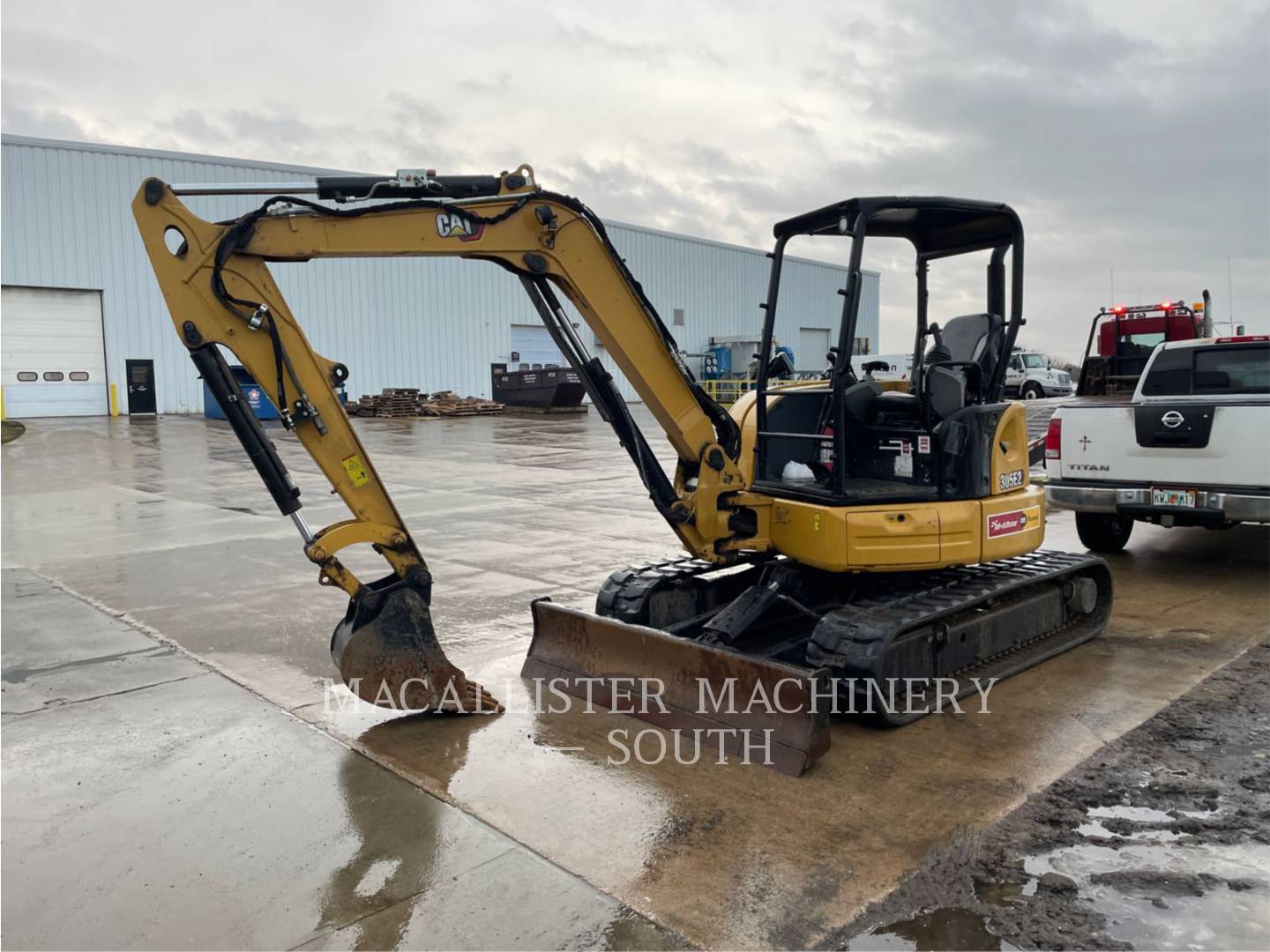 Caterpillar 305E2CR, Crawler Excavator, 1650 hours, S/N: H5M14504, 2021 - Image 1