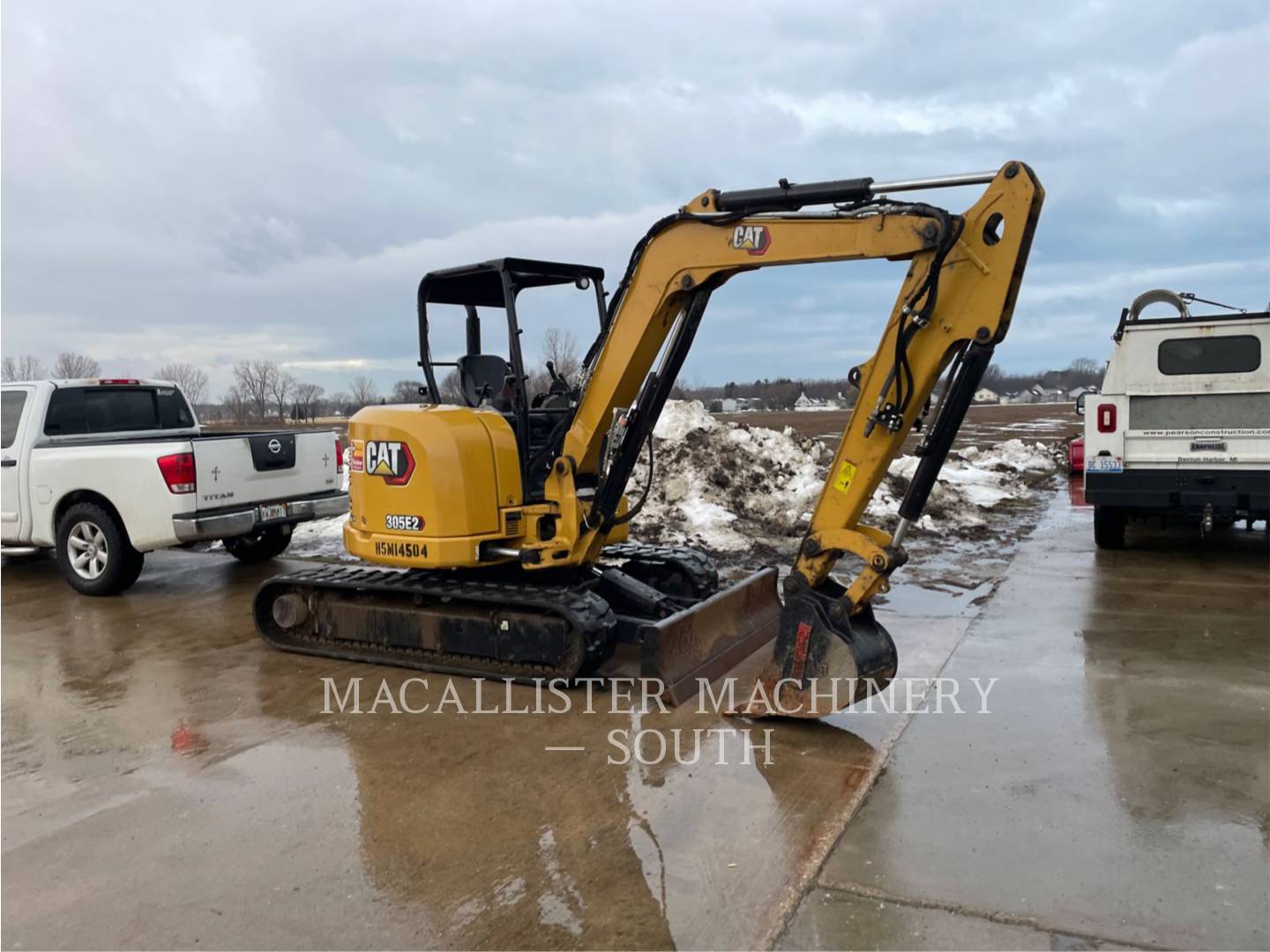Caterpillar 305E2CR, Crawler Excavator, 1650 hours, S/N: H5M14504, 2021 - Image 2