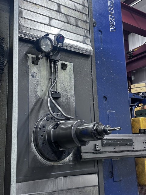 5.12" Tos #WHQ-13, horizontal boring mill, Heidenhain iTNC530 Control, 196.9" X, 118.1" Y, 86.6" Z, 98.4" x - Image 5