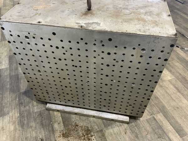 40" x 18.5" x 34" tombstone fixture, drill & tapped hole - Image 10