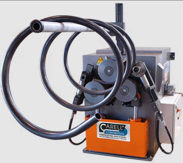 3" x 2-1/2" x 3/8" Carell #305HV, hydraulic pinch roll, 6.5 HP, new - Image 1