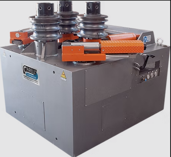5" x 5" x 5/8" Carell #309HV, hydraulic pinch roll, 24 HP, new - Image 3