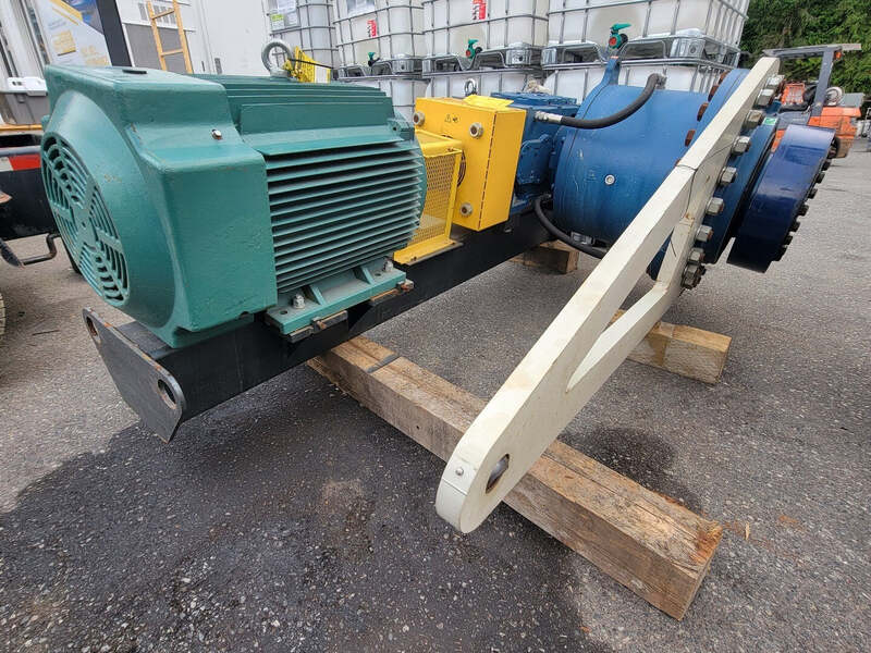 125 HP, 1780 RPM, Sew-Eurodrive #PHF082-MC3RLSF06, Gear Reducer w/ Madison Electric Motor MUV449-BB-F2, Ratio - Image 1
