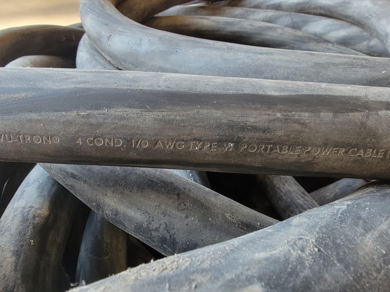 328' Carol #Super Vu-Tron, Portable Power Cable, 4-Conductor, 1/0 AWG, 2000 Volts - Image 4
