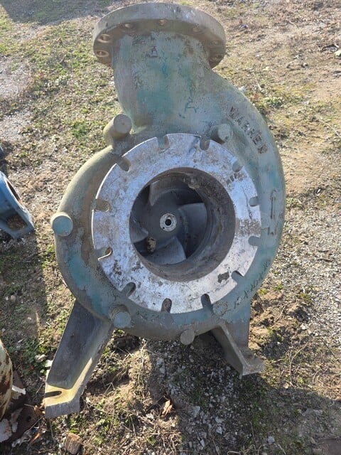5200 GPM @ 185' TDH Warren #3202, Pump, 12" x 10" x 16" Size, 15.9" Impeller diameter, 1780 RPM - Image 1