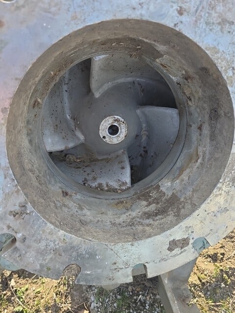 5200 GPM @ 185' TDH Warren #3202, Pump, 12" x 10" x 16" Size, 15.9" Impeller diameter, 1780 RPM - Image 2