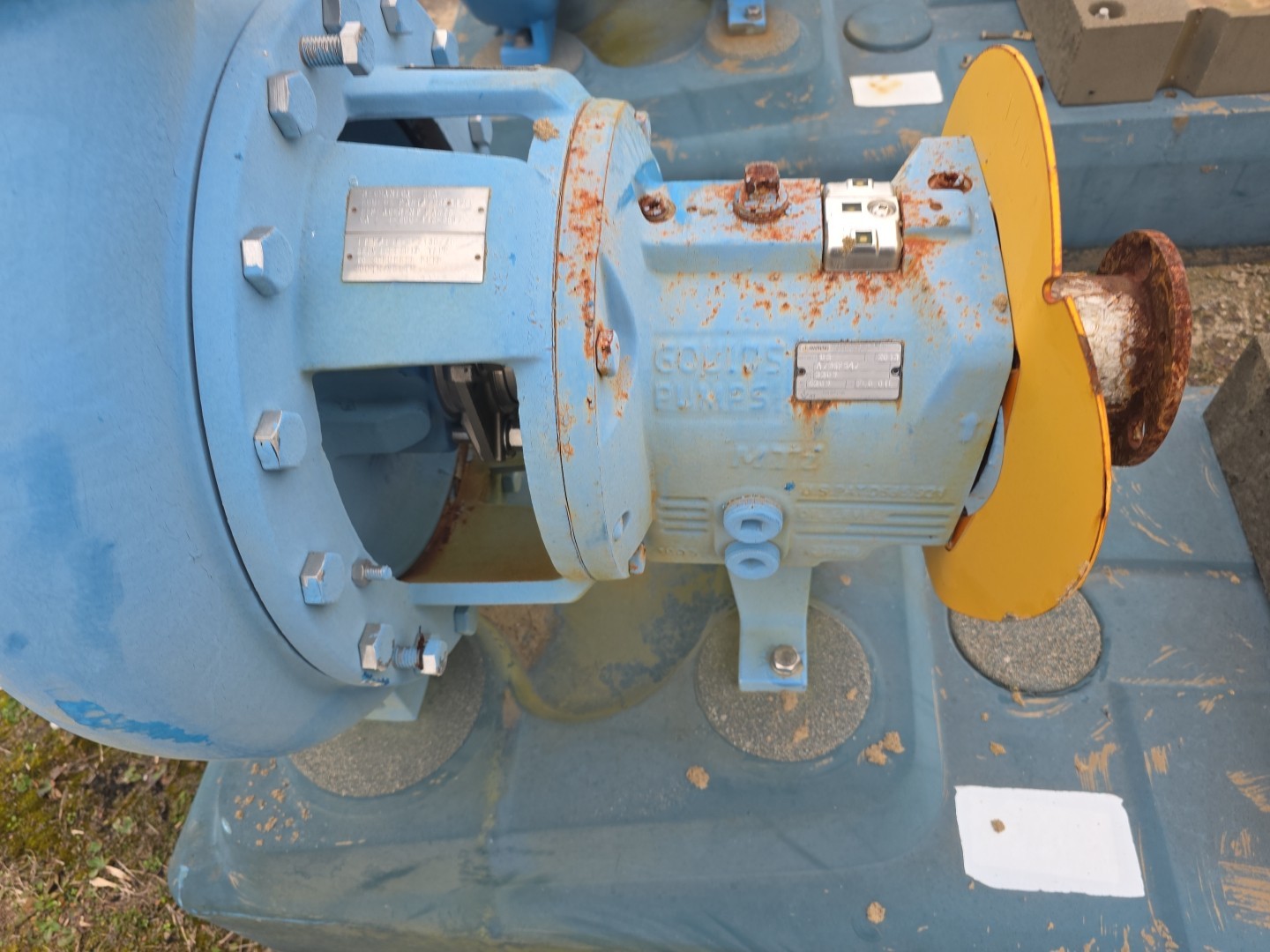 800 GPM @ 58' TDH, Goulds #3196, I-Frame Pump, CD4MCUN 68451 Casing, 4" x 6" -13" Size, 272.2 psi, 1134 RPM - Image 5