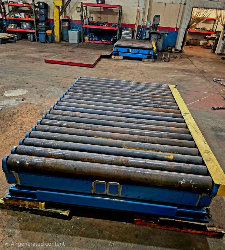 30000 lb. Red Bud, 72" x 121", Scissor Lift Table (2 available) - Image 6