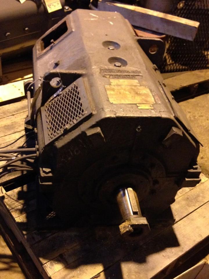 50/65 HP 575/1150 RPM Westinghouse, Frame 808, shunt, TENV, 230 VA, #64299 (2 available) - Image 4