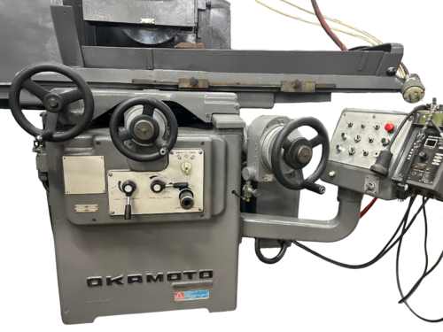 12" x 24" Okamoto #Accugar-124N, Surface Grinder, 13-1/2" under wheel, coolant, 5 HP - Image 2