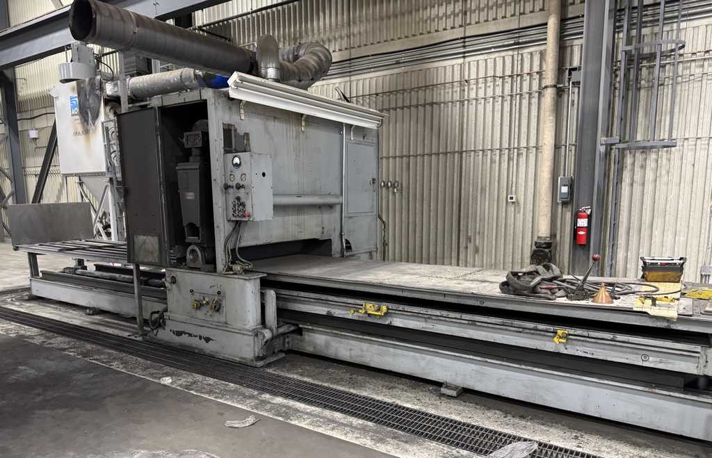 Hill-Acme, Sheet & Plate Polisher, 48" x 144" Reciprocating Table, 0.625" thick - Image 1
