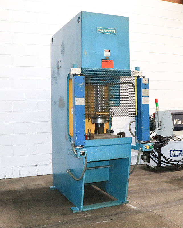 50 Ton, Denison #FMS-50, Hydraulic C-Frame Press, 26" x 25" bed, 18" stroke, 26" daylight, 16" throat, 11" x - Image 3