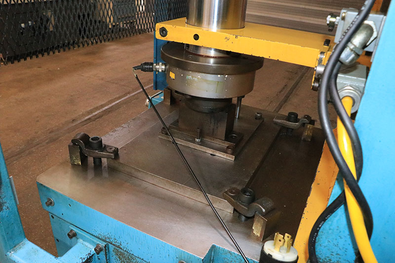 50 Ton, Denison #FMS-50, Hydraulic C-Frame Press, 26" x 25" bed, 18" stroke, 26" daylight, 16" throat, 11" x - Image 4