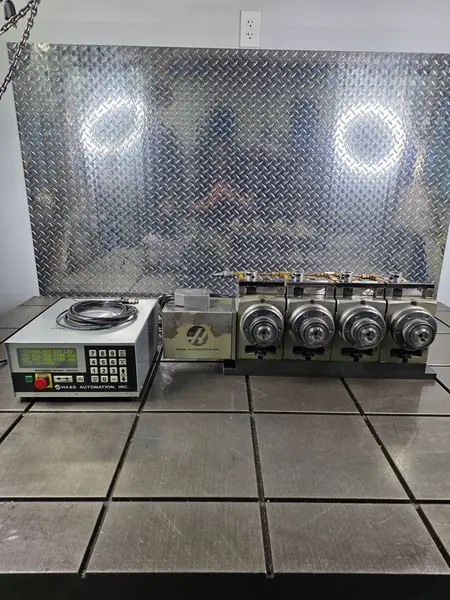 Haas #SHA5C4HD, CNC Indexer Single-Axis Rotary Unit, 5.87" center height, 5C collet, 60:1 gear ratio, 2.8" - Image 2