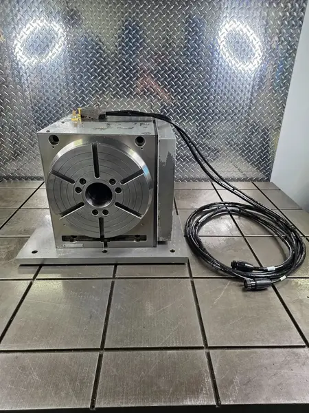 12.2" Haas #SHRT-310SPB, 4-Axis CNC Rotary Table, 9" center height, 100 psi brake torque, 72:1 gear ratio - Image 2